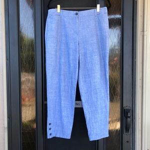 EUC Talbot’s Chambray Perfect Crops